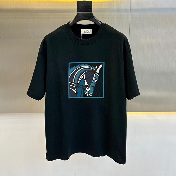 【1枚でキマる☆】エルメス Tシャツ スーパーコピー erb41296